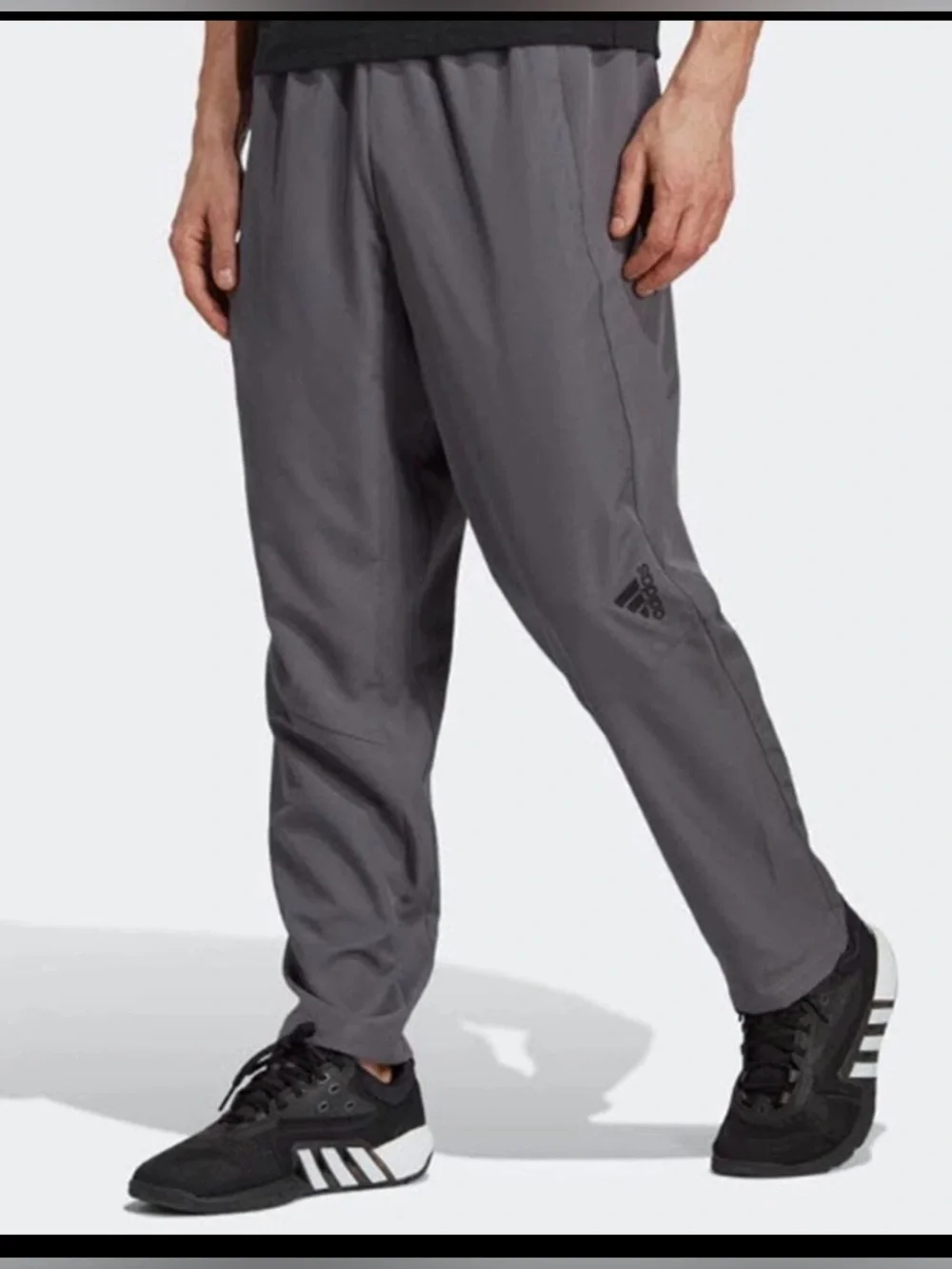 NWT Adidas Aeroready Tapered Leg Full Length Style Training , Large